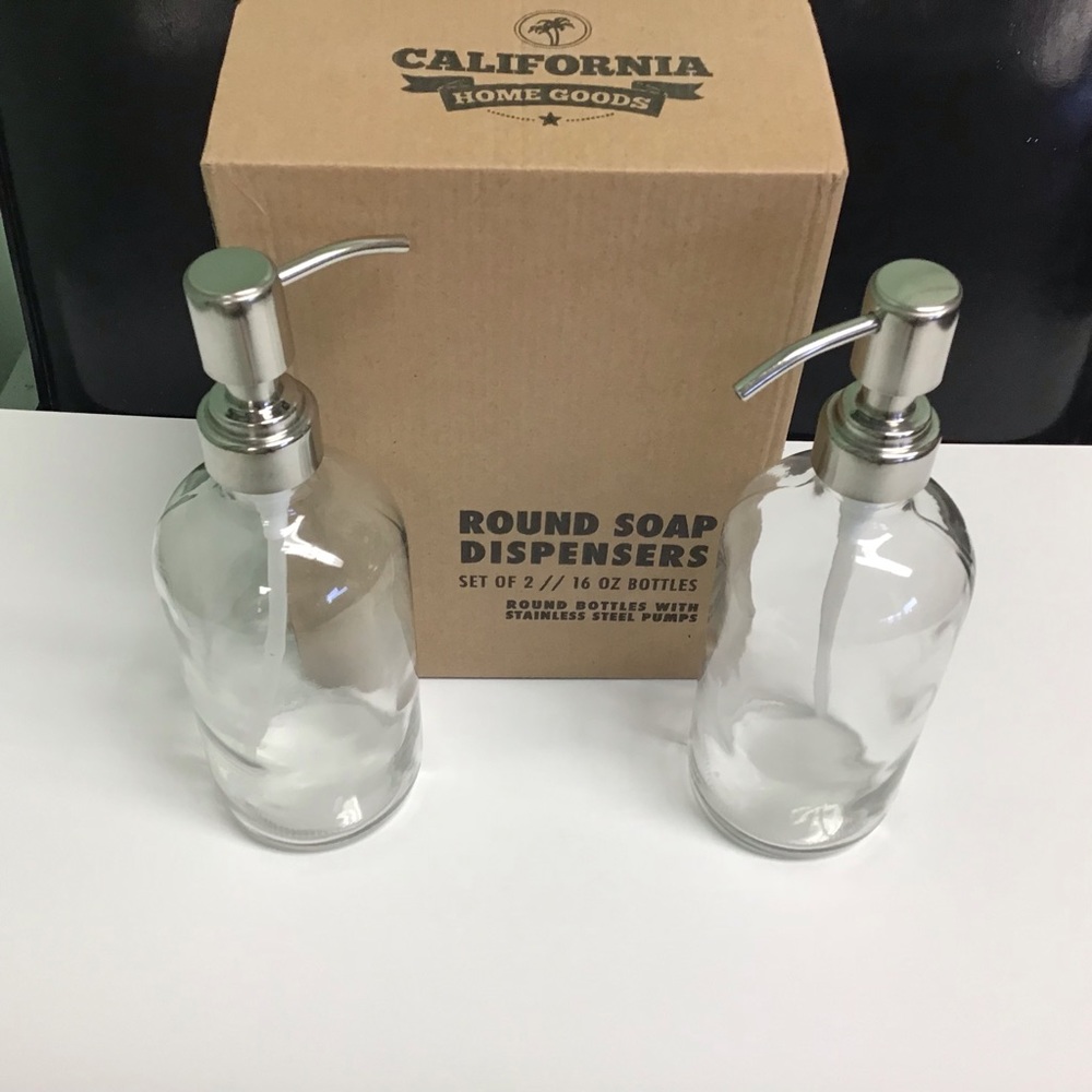 California Home Goods Soap Dispensers Set …